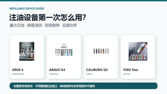 注油设备第一次使用与注油静置步骤指南