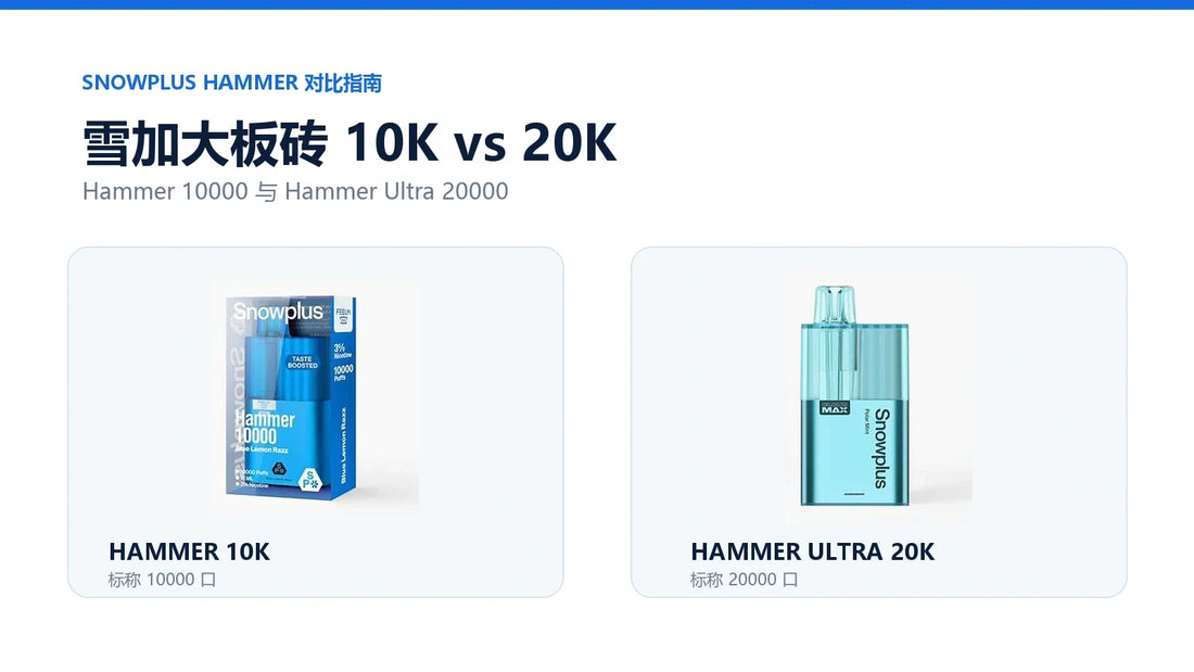 SnowPlus雪加大板砖10K和20K区别文章封面