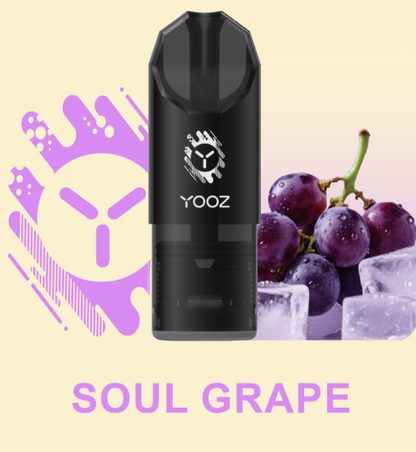 柚子YOOZ Soul Pod灵魂烟弹系列3.5ML大容量多口味可选柚子陶瓷芯通配烟弹-三颗起售