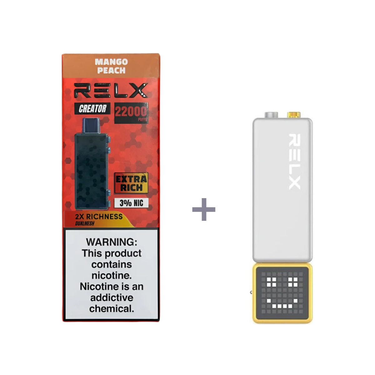 正品悦刻积木乐高RELX Creator  22000口烟弹/套装-多口味可选 (一代/二代杆弹通用）