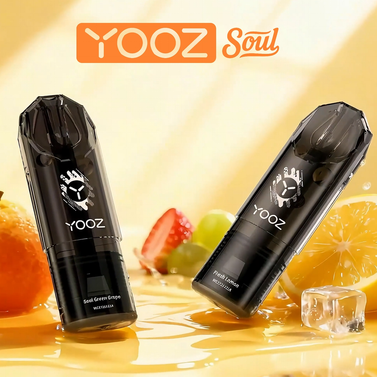 柚子YOOZ Soul Pod灵魂烟弹系列3.5ML大容量多口味可选柚子陶瓷芯通配烟弹-三颗起售