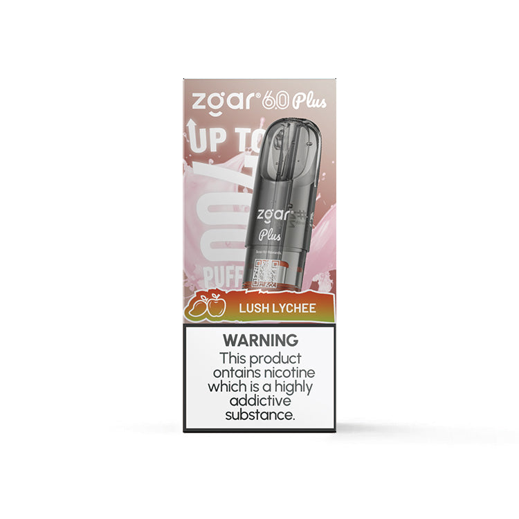 六盒正品冰熊Zgar 6.0 PLUS超大容量3.5ML 烟弹优惠套装(悦刻4/5/6/7代杆通用) 三种口味任选