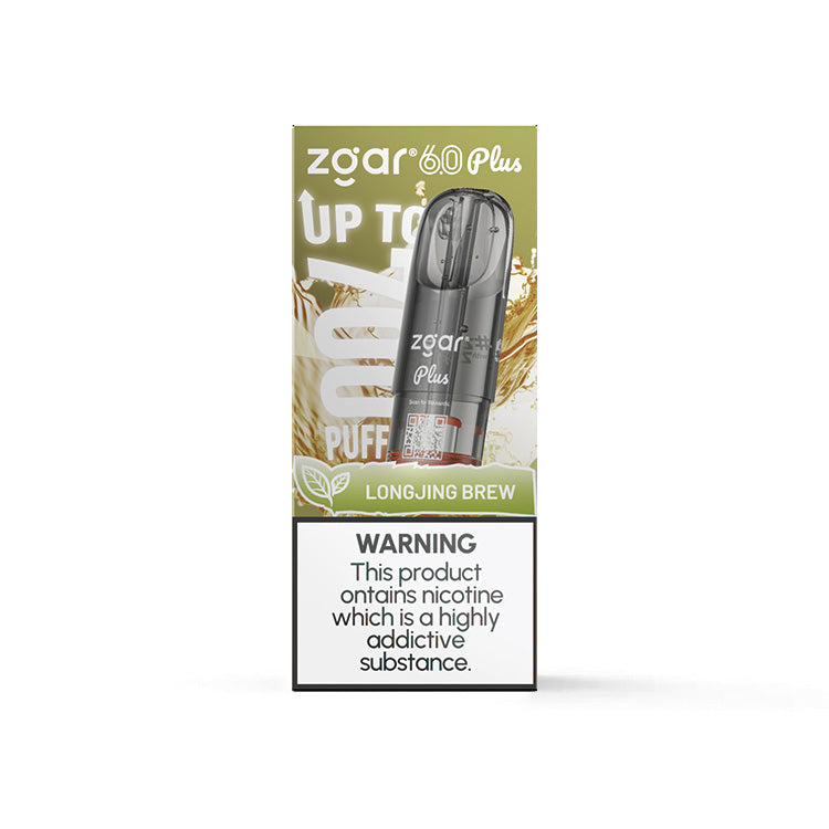 六盒正品冰熊Zgar 6.0 PLUS超大容量3.5ML 烟弹优惠套装(悦刻4/5/6/7代杆通用) 三种口味任选