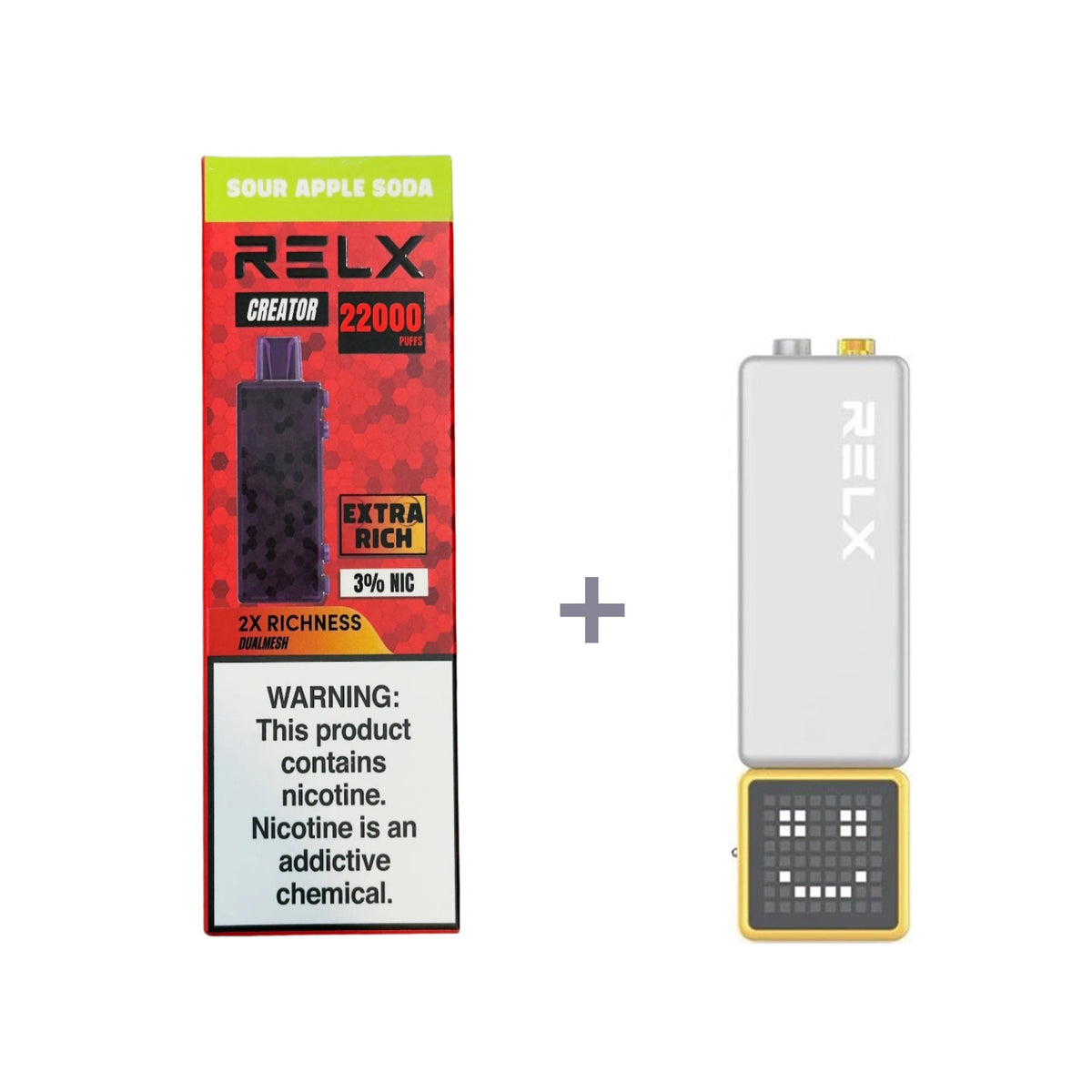 正品悦刻积木乐高RELX Creator  22000口烟弹/套装-多口味可选 (一代/二代杆弹通用）