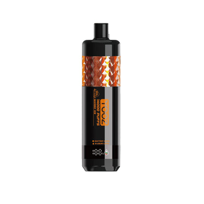 正品柚子水烟YOOZ SHISHA 14000口 DTL水晶炫彩钻石切割工艺大烟雾肺吸模式油量电量显示一次性电子烟-多口味可选