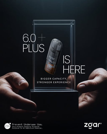 【全新口味到货】正品冰熊Zgar 6.0 PLUS 烟弹超大容量3.5ML(悦刻4/5/6/7代杆通用) 口味任选，三颗起售