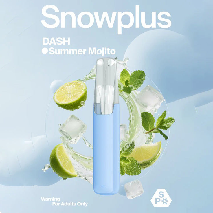 正品雪加鸭嘴兽Snowplus DASH经典一次性电子烟海外版