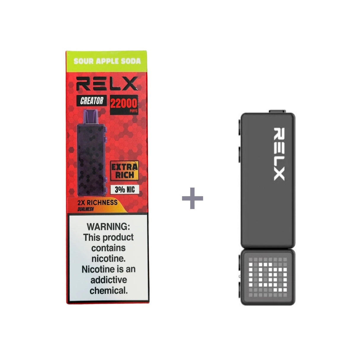 正品悦刻积木乐高RELX Creator  22000口烟弹/套装-多口味可选 (一代/二代杆弹通用）