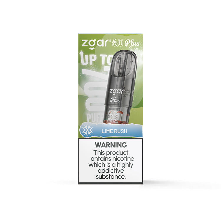 六盒正品冰熊Zgar 6.0 PLUS超大容量3.5ML 烟弹优惠套装(悦刻4/5/6/7代杆通用) 三种口味任选