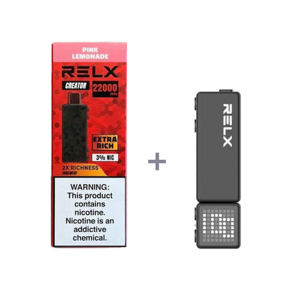 正品悦刻积木乐高RELX Creator  22000口烟弹/套装-多口味可选 (一代/二代杆弹通用）