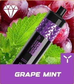 正品柚子水烟YOOZ SHISHA 14000口 DTL水晶炫彩钻石切割工艺大烟雾肺吸模式油量电量显示一次性电子烟-多口味可选