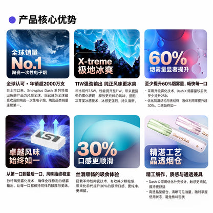 SnowPlus Dash X 产品信息图
