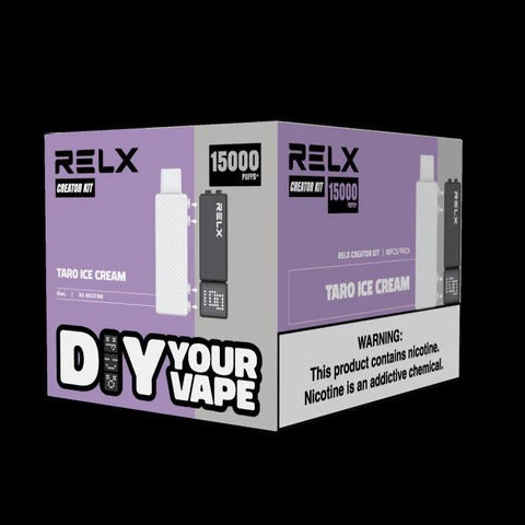 正品悦刻RELX Creator Starter Kit 15K悦刻乐高积木15000口(酷黑杆弹/黑杆白弹)可选磁吸式换弹电子烟套装-多口味可选