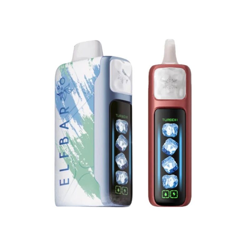 正品韩版ELFBAR ICE KING 25000口-五档冰度调节一次性电子烟-多口味可选