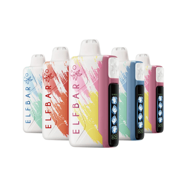 正品韩版ELFBAR ICE KING 25000口-五档冰度调节一次性电子烟-多口味可选